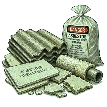 Asbestos materials