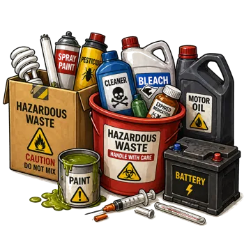 Hazardous waste materials