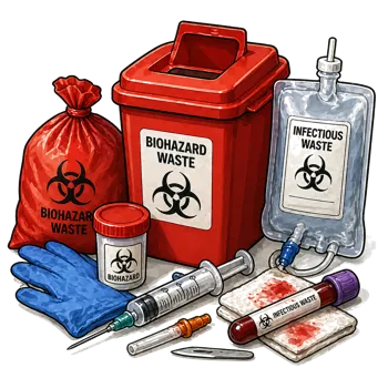Medical biohazard waste