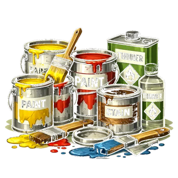 Paint stains thinners