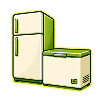 Refrigerators and freezers removal