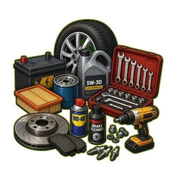 Auto parts and tools removal