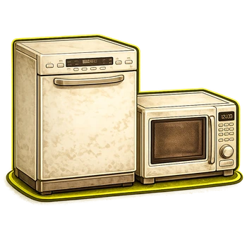 Dishwashers and microwaves removal