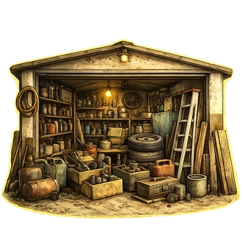 Garage and storage clutter cleanup