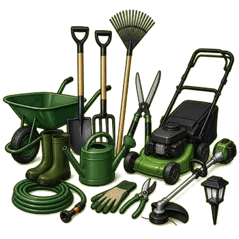 Garden equipment removal