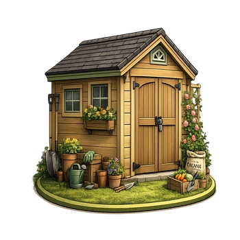 Garden shed removal