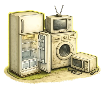 Household appliances removal