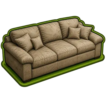 Large bulky couch removal