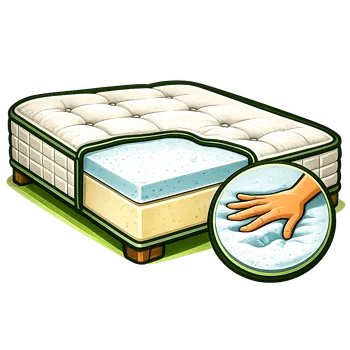 Memory foam mattress removal