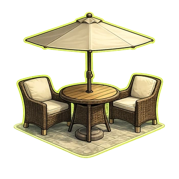 Patio furniture removal