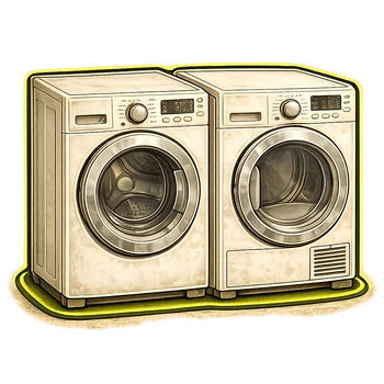 Washers and dryers removal